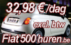 Te huur fiat 500 diesel voor speciale gelegenheden of voor de fun!
